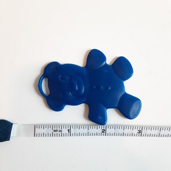 Vintage 90s Premium Balloon Accessories Teddy Bear Balloon Weights 6ct Plastic - Picture 4 of 5